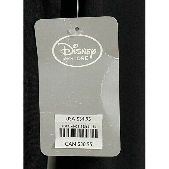 Disney Store Glamour Minnie Mouse Girls Dress Top Juniors S Black Polka Dots - Picture 3 of 7